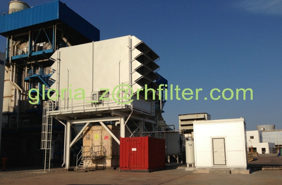 Filter House for GE 6B GT in Africa-Side View